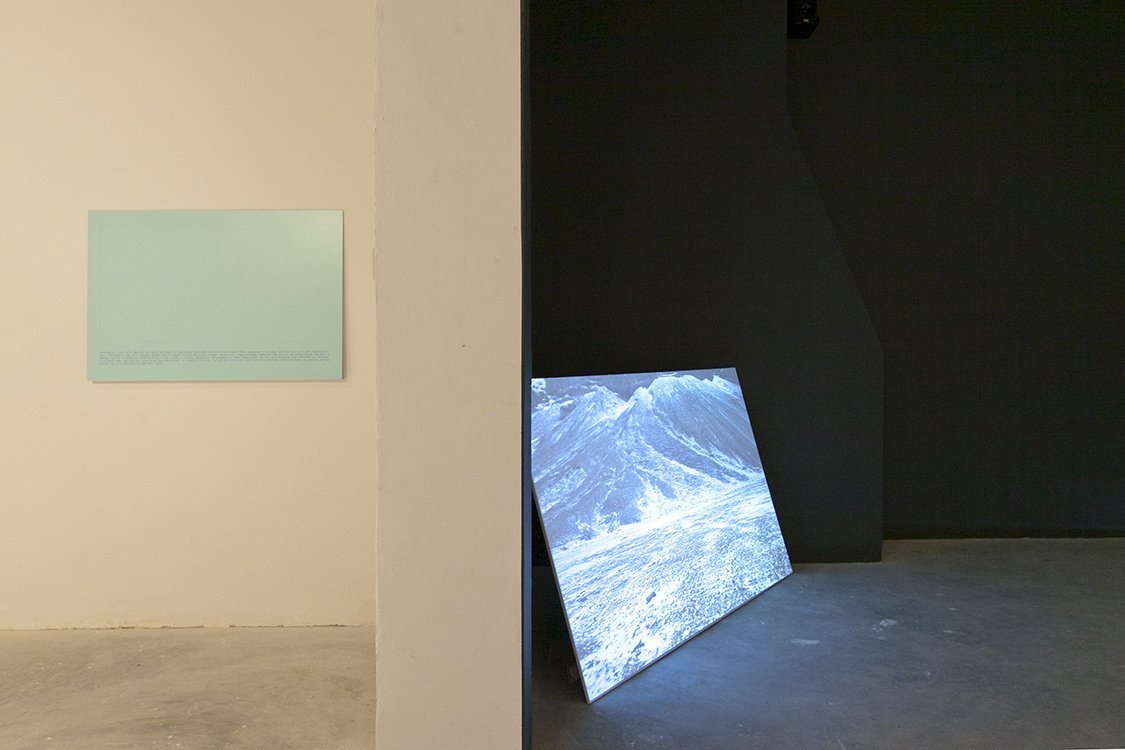 Engaging Perspectives: New Art From Singapore, 26 January – 31 March 2013, Installation view: Robert Zhao Renhui, The Glacier Study Project (2013).