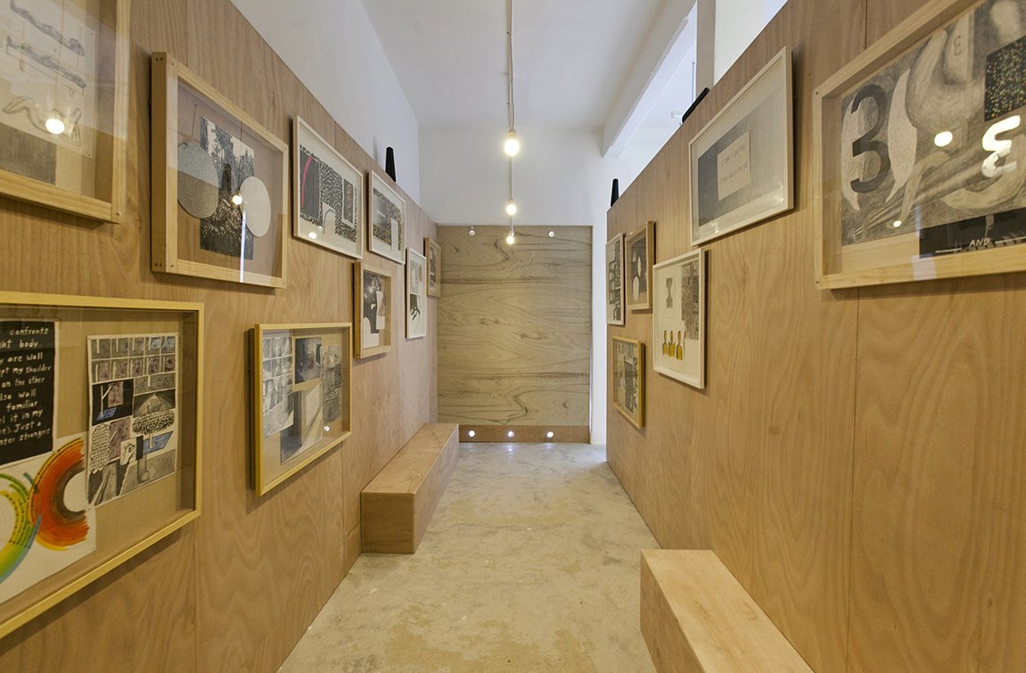 Engaging Perspectives: New Art From Singapore, 26 January – 31 March 2013, Installation view: Mike Chang, Arrival Reception (2013).