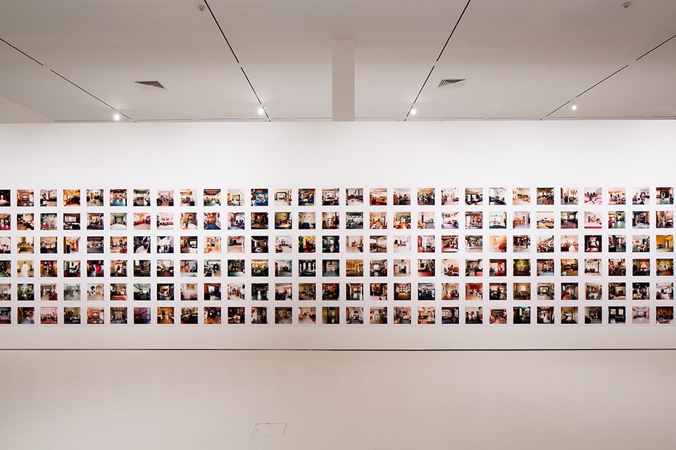 Simryn Gill: Hugging The Shore, 27 March – 14 June 2015, Installation view: Simryn Gill, Dalam (2001).