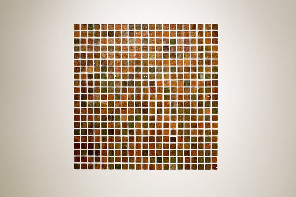 Simryn Gill: Hugging The Shore, 27 March – 14 June 2015, Installation view: Simryn Gill, Like Leaves (2015).