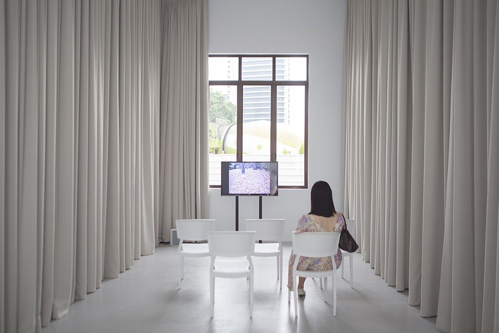 The Disappearance, 5 April –6 April 2014, Laure Prouvost, Eva 43 years old (2002). Photograph by Clare Bottomley.