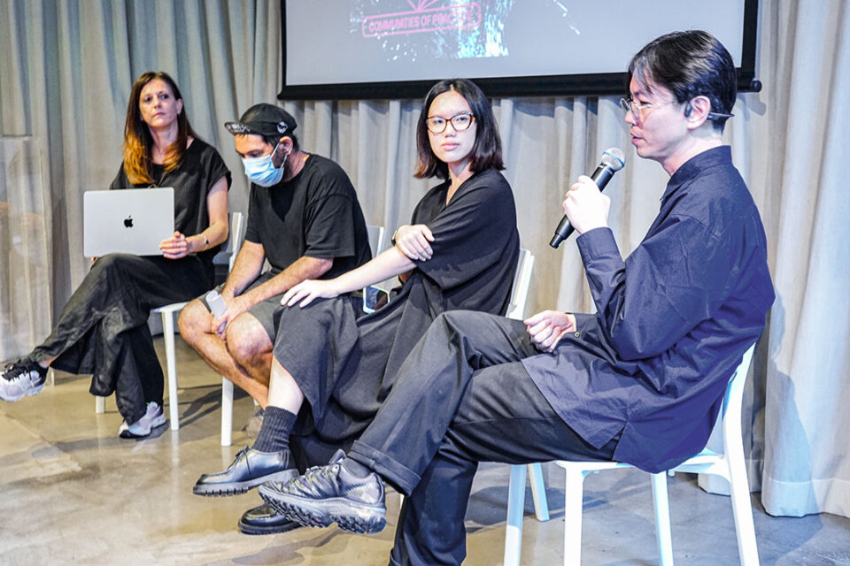 Artist Talks by Chok Si Xuan, bani haykal, and Ong Kian Peng, Communities of Practice. Techno Diversion., Saturday 9 November 2025. Courtesy NTU Centre for Contemporary Art Singapore