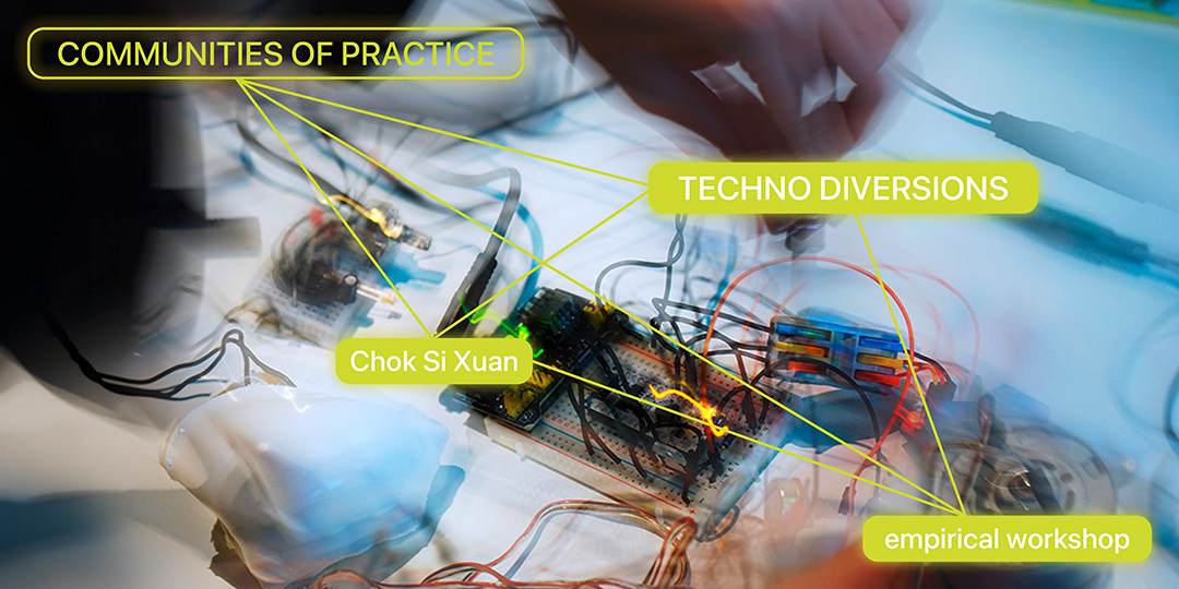 Temporal Oscillations. Electronics workshop led by artist Chok Si Xuan