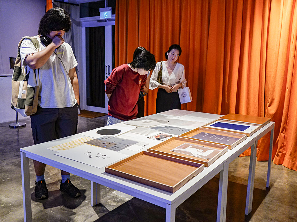 [im]print: unboxed a presentation by Progressive Disintegrations, 14 November 2024. Photo by Eunice Lacaste. Courtesy NTU Centre for Contemporary Art Singapore