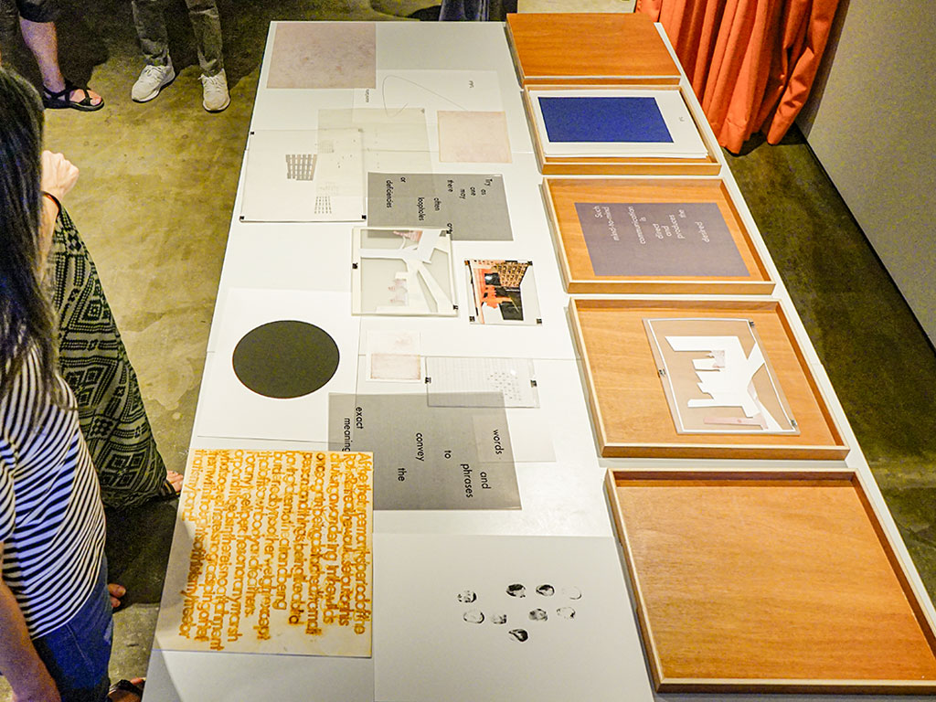 [im]print: unboxed a presentation by Progressive Disintegrations, 14 November 2024. Photo by Eunice Lacaste. Courtesy NTU Centre for Contemporary Art Singapore