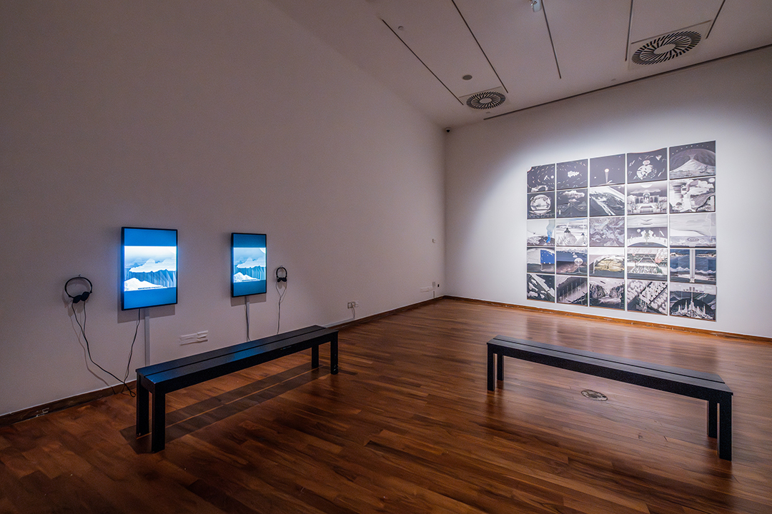 Design Earth: Speculative Fiction for the Climate, The Planet after Geoengineering, 2025, exhibition view. Courtesy NTU Centre of Contemporary and ADM Gallery