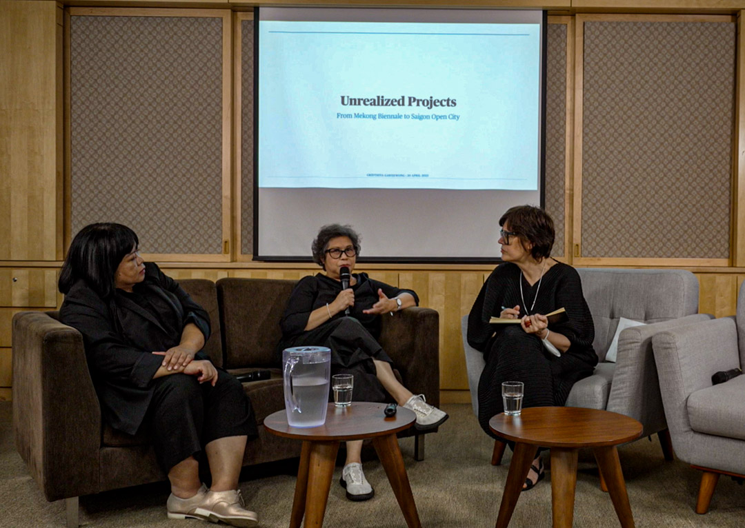 Conversation: Gridthiya Gaweewong & Melati Suryodarmo, moderated by Professor Ute Meta Bauer, Understanding Southeast Asia as a 