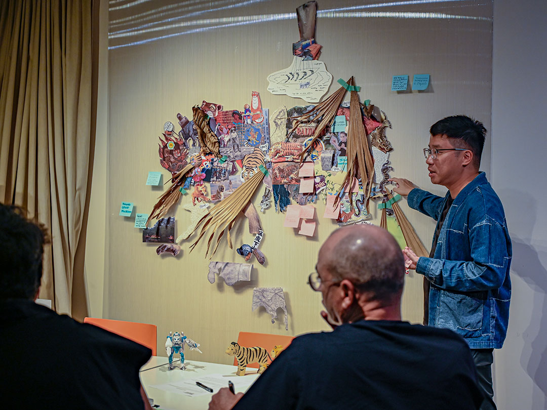 DESIGN EARTH Workshop: Elephant in the Room and Other Creatures, 13 - 19 June 2025. Photo by Eunice Lacaste. Courtesy NTU Centre for Contemporary Art Singapore